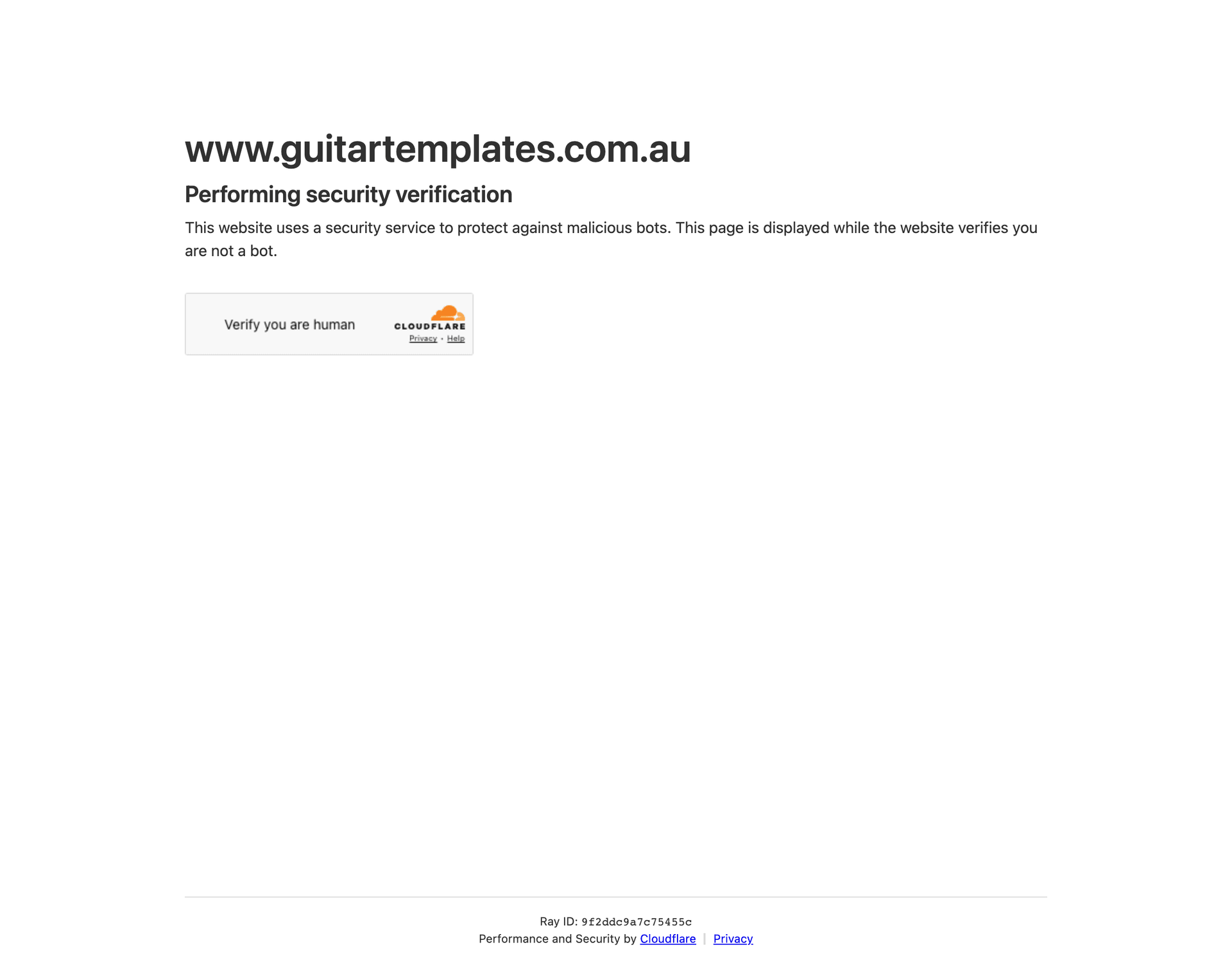 Guitar Templates