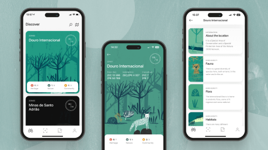 Passaporte Natura 2000 screens