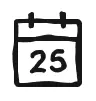 25 vacation days. icon